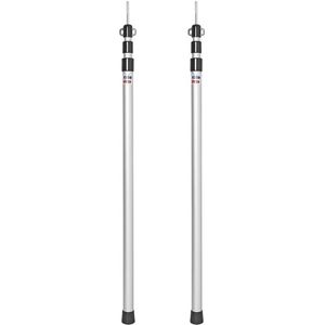 Pro Plus Tentstok Telescopisch 3 Delig 93 - 230 cm - 2 stuks