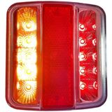 ProPlus - Achterlicht - 4 Functies - 14-LED - 98 x 105 mm - 5-pins EC Aansluiting