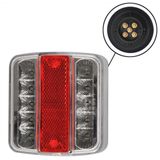 ProPlus - Achterlicht - 4 Functies - 14-LED - 98 x 105 mm - 5-pins EC Aansluiting