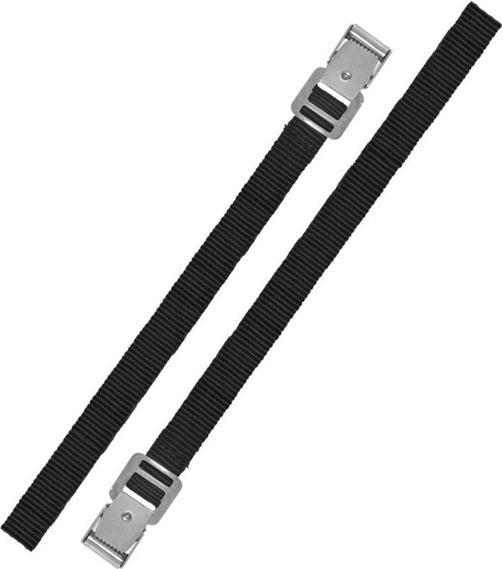 ProPlus Bindriemen met metalen gesp - 18 mm x 50 cm - zwart - set van 2