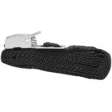 ProPlus Bindriemen met metalen gesp - 18 mm x 100 cm - zwart - set van 2 stuks