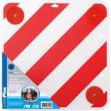 ProPlus Rückwärtiges Warnschild Kunststoff 50x50cm +Reflektoren 361228