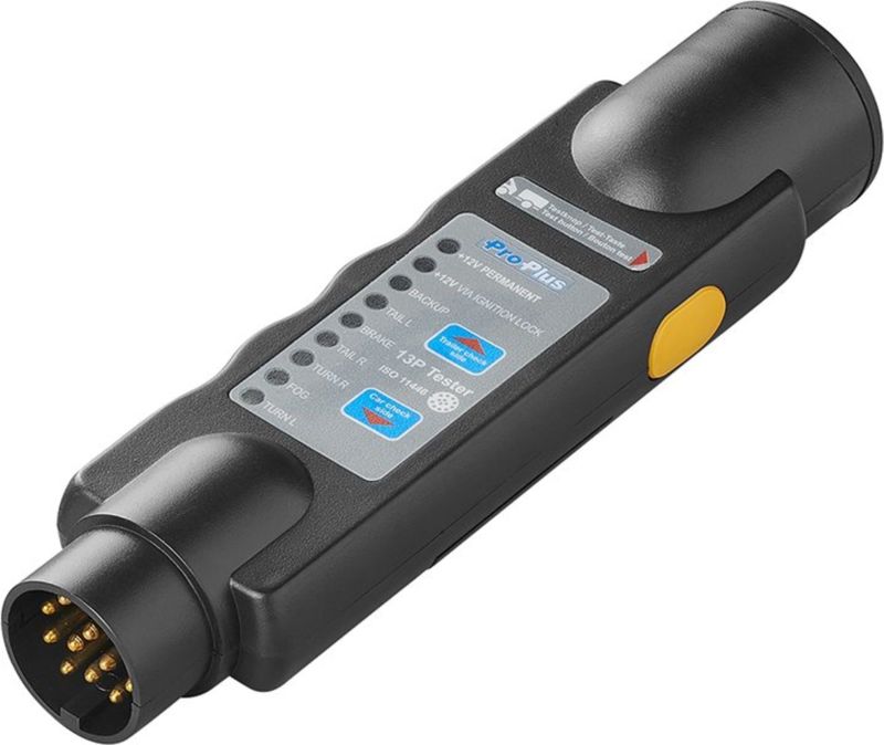 Pro Plus Stekkertester Geschikt voor 13 Polige Stekkers en Stekkerdozen - 12 Volt