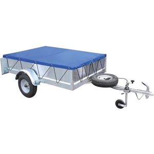 ProPlus - Aanhangwagenzeil - Water- en Weerbestendig - Elastisch Koord