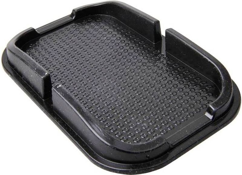 ProPlus Multi Functionele Anti-Slipmat Plakmat Dashboard Telefoonhouder Zwart 10x15cm Hoog