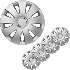 ProPlus - Aura - Wieldoppen Set - Zilvergrijs - Ø 14 inch - 4 stuks