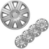 Pro Plus Wieldoppen Set - Ø 13 inch - Cosmos - Zilvergrijs - 4 stuks