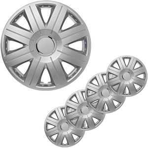 Pro Plus Wieldoppen Set - Ø 13 inch - Cosmos - Zilvergrijs - 4 stuks
