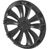 Pro Plus Wieldoppen Set - Ø 14 inch - Terra - Zilvergrijs - 4 stuks