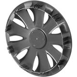 Pro Plus Wieldoppen Set - Ø 15 inch - Aura - Zwart - 4 stuks