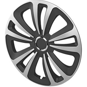 Pro Plus Losse Wieldop - Ø 15 inch - Terra - Mat Zwart / Aluminium - per stuk