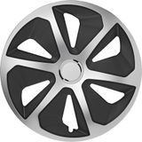 Pro Plus Losse Wieldop - Ø 15 inch - Roco - Mat Zwart / Aluminium - per stuk