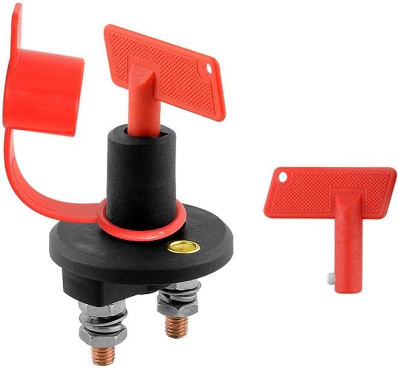 Pro Plus Hoofdstroomschakelaar - Opbouw - 100 Ampère - 2 Polig - Voor Carava - Boot Of Auto