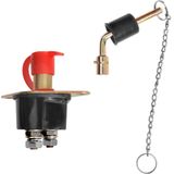 ProPlus Hoofdstroomschakelaar - 500A - Inbouw - 2-polig - Voor Caravan, Boot, Auto