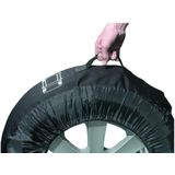 ProPlus - Bandenhoezen XL - Set van 4 - Slijtvast Polyester - Max Ø 76 cm - Omtrek 240 cm