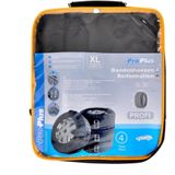 ProPlus - Bandenhoezen XL - Set van 4 - Slijtvast Polyester - Max Ø 76 cm - Omtrek 240 cm