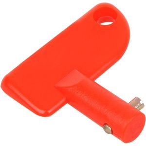 ProPlus Reservesleutel voor hoofdstroomschakelaar - kunststof en staal - rood