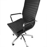 ProPlus Wigvormig zitkussen - drukvaste schuimstof - afneembare hoes - 37 x 37 x 8 cm - zwart