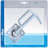 ProPlus Klephaak met bevestigingsplaat - links - 165 mm - metaal - blisterverpakking