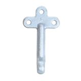 Pro Plus Opschroefoog Nummer 1 - Staal - 125 mm - Metaal - blister