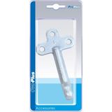 Pro Plus Opschroefoog Nummer 1 - Staal - 125 mm - Metaal - blister