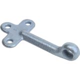 Pro Plus Opschroefoog Nummer 1 - Staal - 125 mm - Metaal - blister