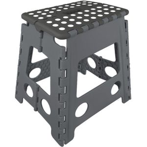 ProPlus - Inklapbaar Caravantrapje - Anti-slip - Zwart - Draagbaar