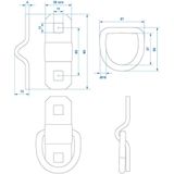 ProPlus - Sjoroog - Opbouw - Kleur: Staal - Maximale Belastbaarheid 800 kg