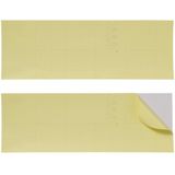ProPlus Markeringsticker caravan - reflecterend geel - 56 x 20 cm - set van 2