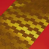 ECE 70 Markering Sticker - Geel Reflecterend - Voor Caravans - Veiligheid