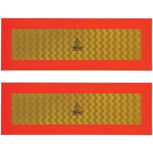 Pro Plus Aluminium ECE 70 - Markering Caravan - Trailer per Set - 2 stuks