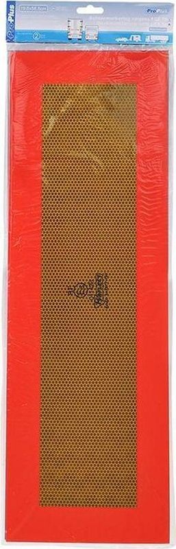 ProPlus - Aluminium ECE 70 Markering - Geel met Oranje Rand - Hoogwaardig Aluminium