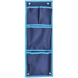 Pro Plus Camping Organizer met Ophangogen - Blauw - 4 Vaks - 20 x 57 cm