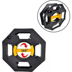 ProPlus Compacte kabelhaspel - 33 x 33 cm - 360 graden draaiknop - multifunctioneel