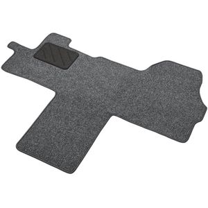ProPlus Vloermat camper cabine - naaldvilt - anti-slip - antraciet - Fiat Ducato (vanaf 2006)