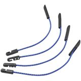 Pro Plus Elastische Dekzeil Spanners - 280 mm - Blauw - 4 stuks