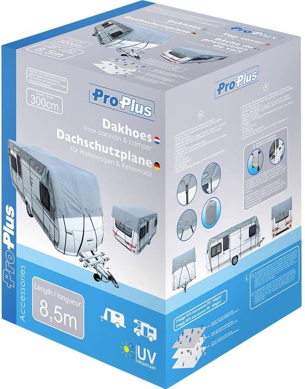 ProPlus - Caravandakhoes - 8.5 x 3 Meter - SFS Non-woven PP - Universeel