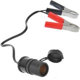Pro Plus Sigarettenaanstekerdoos met Accuklemmen - 12 Volt en 24 Volt - 16A