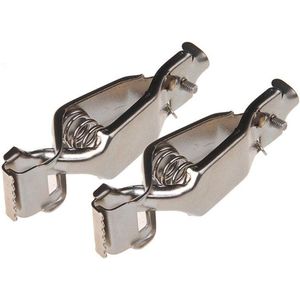 ProPlus - Accupoolklemmen - Zilver - Staal - Set van Twee