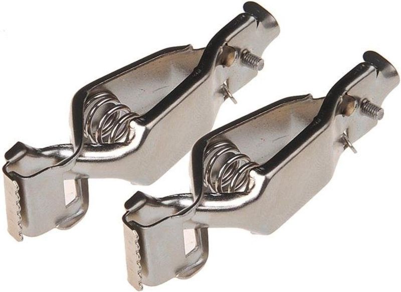 ProPlus - Accupoolklemmen - Zilver - Staal - Set van Twee