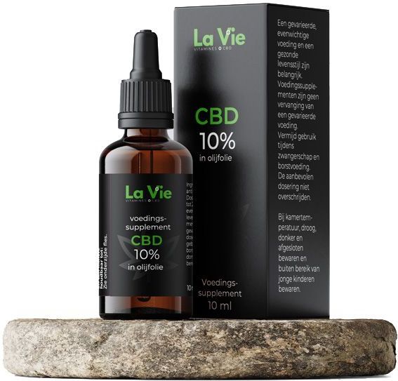 La Vie - CBD-olie - 10% - 2 stuks