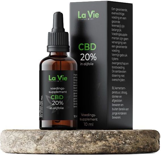 CBD olie - La Vie 20% - Nederlands nummer 1