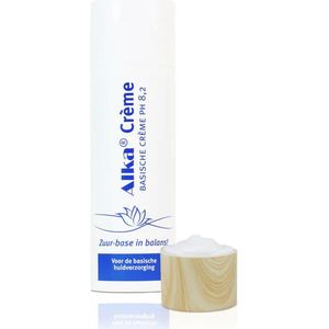 Alka® Crème - Basische Crème pH 8.2 - 150 ml - Verzorgende en Voedende Crème - Voor ieder huidtype - Vegan - Aluminium- en parabenenvrij