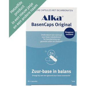 Alka Tabs Original Zuur-base in balans 60 capsules