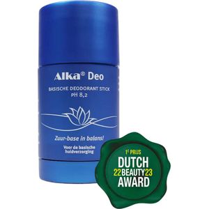 Alka® Deo 75ml - Basische Deo pH 8,2 - Vegan & Natuurlijke en Gezonde Deodorant - 0% Aluminium - Deodorant Stick - Unisex