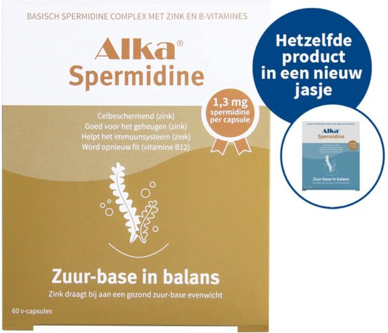 Alka - Spermidine Forte - Voedingssupplement - Chlorella - 60 Capsules