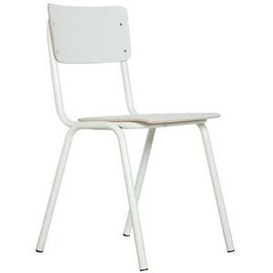ZUIVER Chair Back To School Hpl White