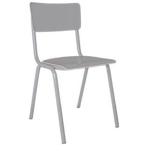 Stoel Zuiver Back To School HPL Chair Grey