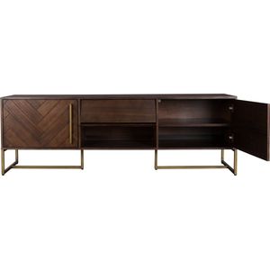 Dutchbone - Class - Dressoir - Donkerbruin - Acaciahout