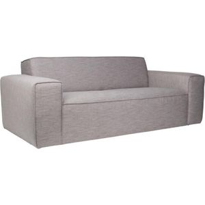 Zuiver Bank Bor 2.5-zits B200 Cm - Stof Grijs: Comfortabele en moderne 2,5-zitsbank van Zuiver